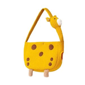 OUTOPEN Large Capacity Animal-shaped Pet Carrier Bag Breathable Alpaca/Dinosaur/Giraffe/Goose Shaped Cat Shoulder Bag Cute Warm Dog Crossbody Bag Outdoor Hiking