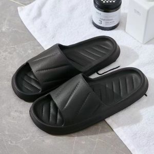 2306 Japanese-Style Sandals For Women Summer Indoor Home Bathing Hotel Slippers CoupleS MenS Grape Grain Design