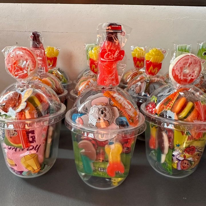 Candy Cup Treats / Lootbag Candies Give Aways Party (1 Cup of candies ...