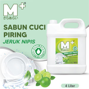 M+ Sabun Cuci Piring Jeruk Nipis - 4 Liter