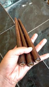 once pipa rokok kayu galih asem panjang 20cm lengkung ujung bahan kayu galih asem panjang 20cm lubang multifungsi
