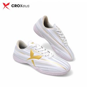 Croxeus - Sepatu Futsal Anak Junior Raven V2 IN 33 - 37 Air Force Blue