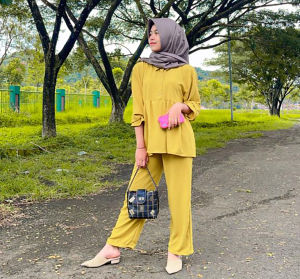 cyutbyazmia REALPICT LAURA One Set Jumbo Crinkle Airflow / Setelan Wanita Jumbo Busui / Setelan Wanita Dewasa Terbaru 2023 Viral / Setelan Wanita Terbaru 2023 Kekinian Viral / Pakaian Wanita Jumbo Kekinian / Pakaian Wanita Terbaru