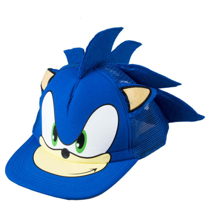 M & B Home 3D Sonic The Hedgehogการ์ตูนหมวกเบสบอลปรับได้สำหรับเด็ก ...