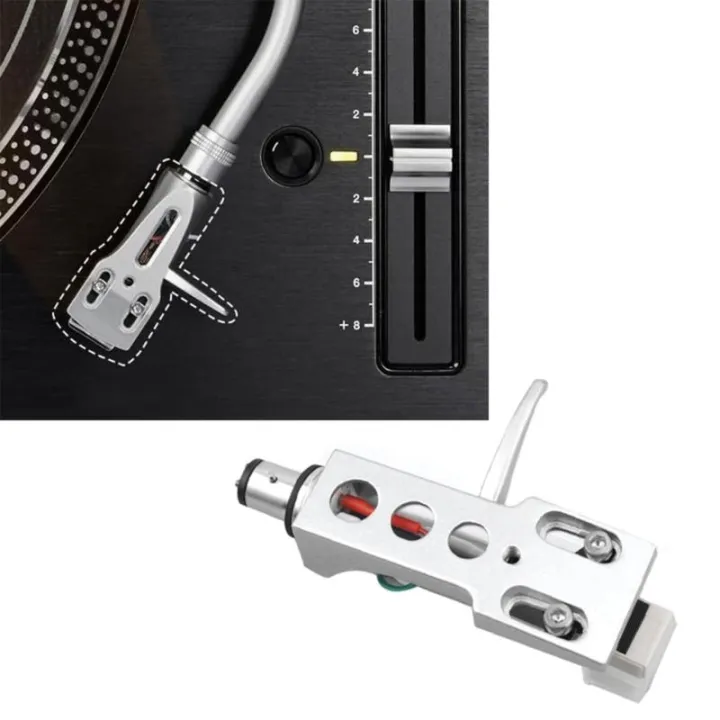 Turntable Shell Engineered Turntable Headshell Replacement with Installed Cartridge for ...