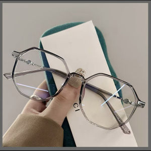 Kacamata Photocromic Anti Radiasi poligonal Lensa yang dapat dipertukarkan