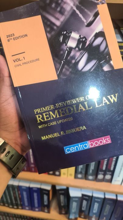 PRIMER REVIEWER ON REMEDIAL LAW VOLUME 1 and 2 ONE SET - RIGUERA (2023 ...