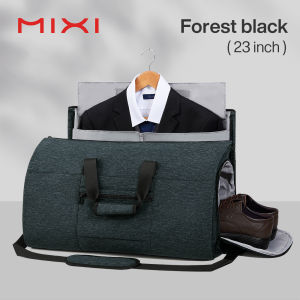 Mixi Multifunctional Duffel Bag For Men Women Convertible Suit Storage Bag Waterproof Garment Bag with Shoe Pouch Large Capacity Travel Bag M3010