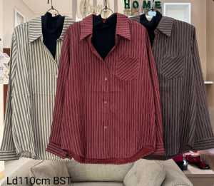 ATASAN KEMEJA GARIS DAN DALEMAN IMPORT BST