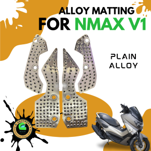 Yamaha Nmax V1 Alloy/Powder Coated FootBoard Matting