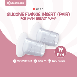IMANI Silicome Flange Insert 17mm 19mm 21mm (Set of 2) | Breast Pump Part and Accessory