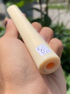 pipa gading gg lokal asli 12cm bening bulat tebal mulus