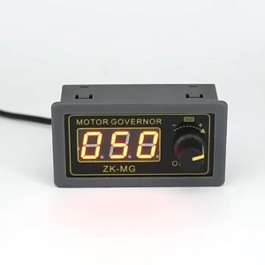 ZK-MG 150W PWM DC Motor Governor Motor Controller PWM Adjustable Speed Digital Display Encoder Duty Ratio Frequency