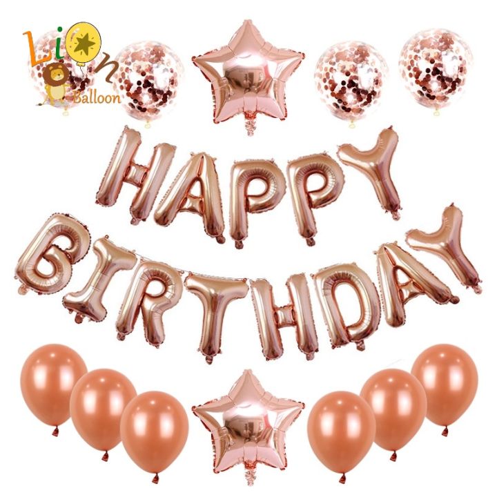 Backgrounds and banners Party supplies 【COD】oeisi0 25pcs Balloon Set ...