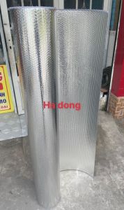 ( Khổ cao 1.5m x Dài 5m) Cuộn cách nhiệt túi khí mặt bạc chống nóng mái nhà mái tôn HA DONG