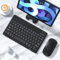 GOOJODOQ Bộ Chuột Bàn Phím Bluetooth Không Dây 10 Inch, Bàn Phím Và Chuột Không Dây, Chơi Game Không Dây Cho Điện Thoại Di Động Android. 