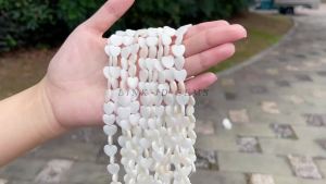 Natural Shell Beads Irregular Shape Smooth Beads Loose Spacer Bead For Jewelry Making Diy Earrings Necklace Accessory Findings