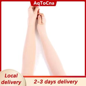[COD] AqToCna Ship within 24 hours Ice Silk Sleeve Sunscreen Cuff Arm Uv Sun Protect AntiSlip Summer Outdoor Riding