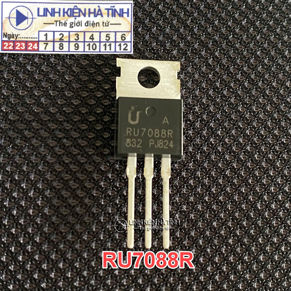 Mosfet RU7088R RU7088 Kênh N 70V 80A TO220 mới