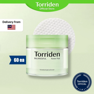 Torriden Balanceful Toner Pad Centella Asiatica Extract Soothe Facial Redness & Sensitivity Hydrate Skin For Dewy Complexion Targeted Daily Calming Care For Acne-Prone Skin Relieve Irritated Breakout-Prone Skin Lock Surface Moisture