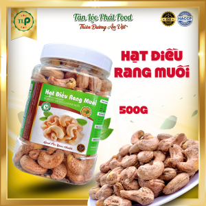 Hạt Điều Rang Muối Hũ 500gr Tân Lộc Phát