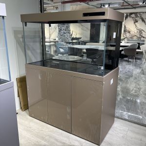 Aideal Premium Arowana Fish Tank with Bottom Sump System Stainless Steel Rose gold color