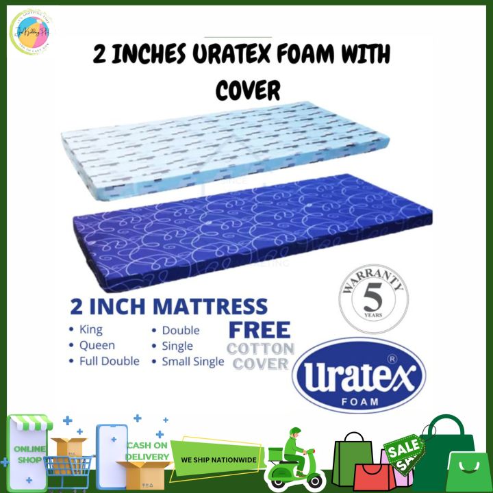 2 INCHES THICK URATEX FOAM W/ CHINA COVER/ORIGINAL URATEX FOAM WITH ...