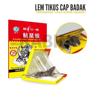 Lem Jebakan Tikus Papan Karton Perangkap Tikus Siap Pakai Model Buku