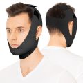 【UMUM】Anti Snore Chin Strap for CPAP Users, Snore Stopper with Adjustable Velcro, Chin Strap for Sleeping Comfortable Stop Snoring Solution, Anti Snoring Devices Breathable and Reusable. 