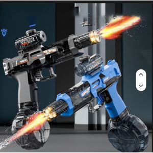 Double Nozzle Space Water Gun Pistol Family Swimming Pool Toy Water Gun Childrens Water Gun