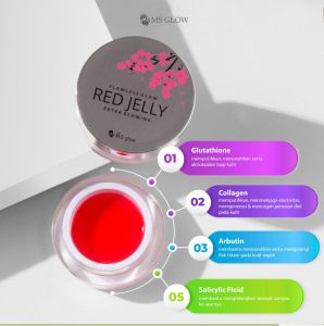 MS GLOW FLAWLESS AND GLOW RED JELLY