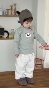 Children 2025 Autumn and winter clothing for toddlers cotton vest jacket Korean style childrens clothing boys thickened sweatshirt set
