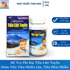 Viên Nang Tiền Liệt Tuyến - Hổ Trợ Tiểu Đêm Tiểu Tiện Nhiều Lần Phì Đại Tiền Liệt Tuyến Ở Nam Giới