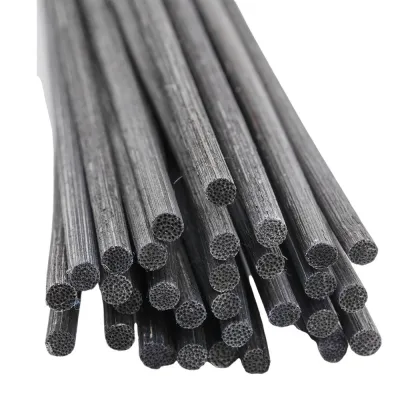 Rattan Reed Sticks (12 24 60 Stick) Dia. 4mm x 260mm Natural Aromatherapy Diffuser Sticks (Natural / Black Colour)