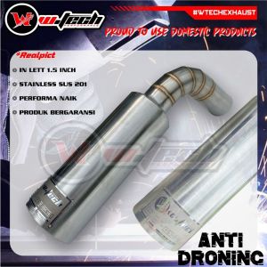 WTECH Knalpot Anti Droning Drone Universal