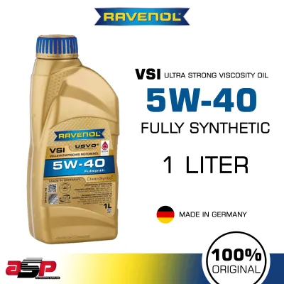 RAVENOL VSI SAE 5W-40 Fully Synthetic Gasoline and Diesel Oil 1 Liter