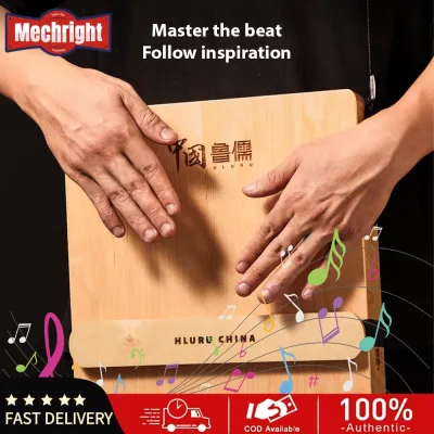 Mechright Trống Gỗ Cajon Nhạc Cụ Gõ Trống Tay Dẹt 3 Trong 1 Có Dây Đeo Có Thể Điều Chỉnh Trống Hộp Di Động Cho Người Mới Bắt Đầu Đi Du Lịch Đảng Tay Trống