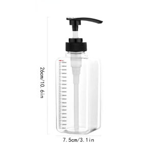 Syrup Pump Dispenser Bottle Honey Jar Measured Scale Leakproof Matibay Sulit Coffee Bar Kitchen Milk Tea
