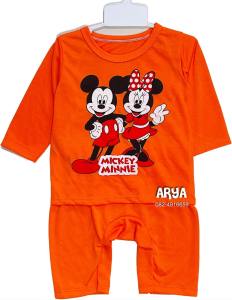 ชุดนอนเด็ก (รหัสKYY13) แขนยาวขายาว เด็กเล็ก 4เดือน-12เดือน น้ำหนัก4-10กิโล เสื้อ+กางเกง เซต2ชิ้น แม่ค้าถ่ายจากงานจริง