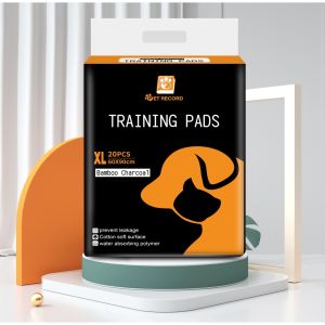 Dog Pee Pads Training Pads Bamboo Charcoal Dog Pads Reduce Odor Puppy Mat Leak-Proof and Quick Dry