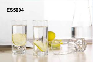 DELI GLASSWARE transparent tea cup milk breakfast cup coffee juice cold water cup (1PC/6PCS) ES5004❣