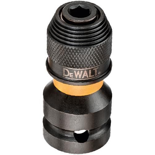 DeWALT DW2298 1 2 Inch Square to 1 4 Inch Adaptor Hex Rapid Load