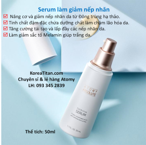 Tinh chất serum làm trắng và mờ các nếp nhăn da (loại cao cấp trong set 6)- Atomy Absolute Cellactive Serum 50 ml - 애터미 앱솔루트 셀랙티브 세럼 - Атоми СеллАктив Сыворотка