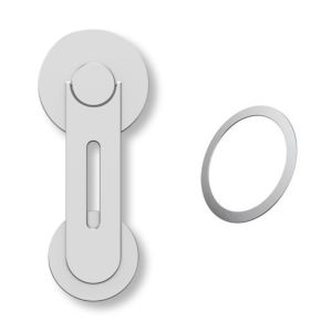 Inovagen cánh tay kép mag-netic máy tính xách tay giá để điện thoại có thể điều chỉnh giá treo điện thoại xe hơi Slim máy tính xách tay thanh nẹp mở rộng cho điện thoại thông minh