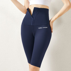 Celana Olahraga Wanita Polos/Five-Point Yoga Pants/Pinggang Tinggi Celana Hitam/Celana Jogger Pants Wanita/Short Pants Gym Leging Pendek Wanita Kualitas Bagus Import