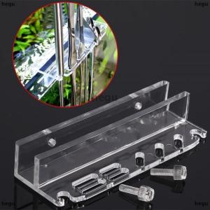 [COD] hegu Aquarium Plant Tools Storage Rack Acrylic Holder For Tweezer Scraper Water Plants Grass Maintenance Tool