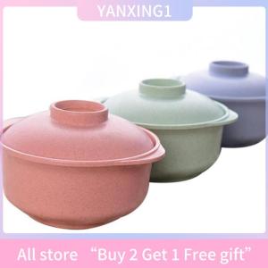 [COD] PkYeG KITCHEN Instant Noodle Bowls with Lids Soup Hot Rice Bowls Japanese Style Students Food Container Healthy Kitchen Bowl Tableware