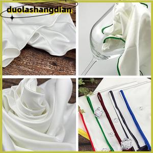 [Duola] ผ้าทำความสะอาดสำหรับเช็ดแก้วไวน์แดงเช็ดกระจกโดยไม่ทิ้งรอยใดๆถ้วยผ้าเช็ดผ้าทำความสะอาด