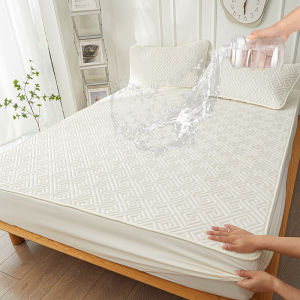 Dreamer Living Mattress Protector Elastic Fitted Bedsheet Cadar Singe Queen King Tilam Bedspread  Mattress Cover Dust Cover