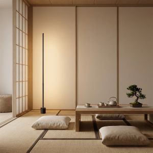 160CM Modern Nordic Floor Lamp Height 3Color Adjustable Remote Control Brightness adjustable Ambient lighting